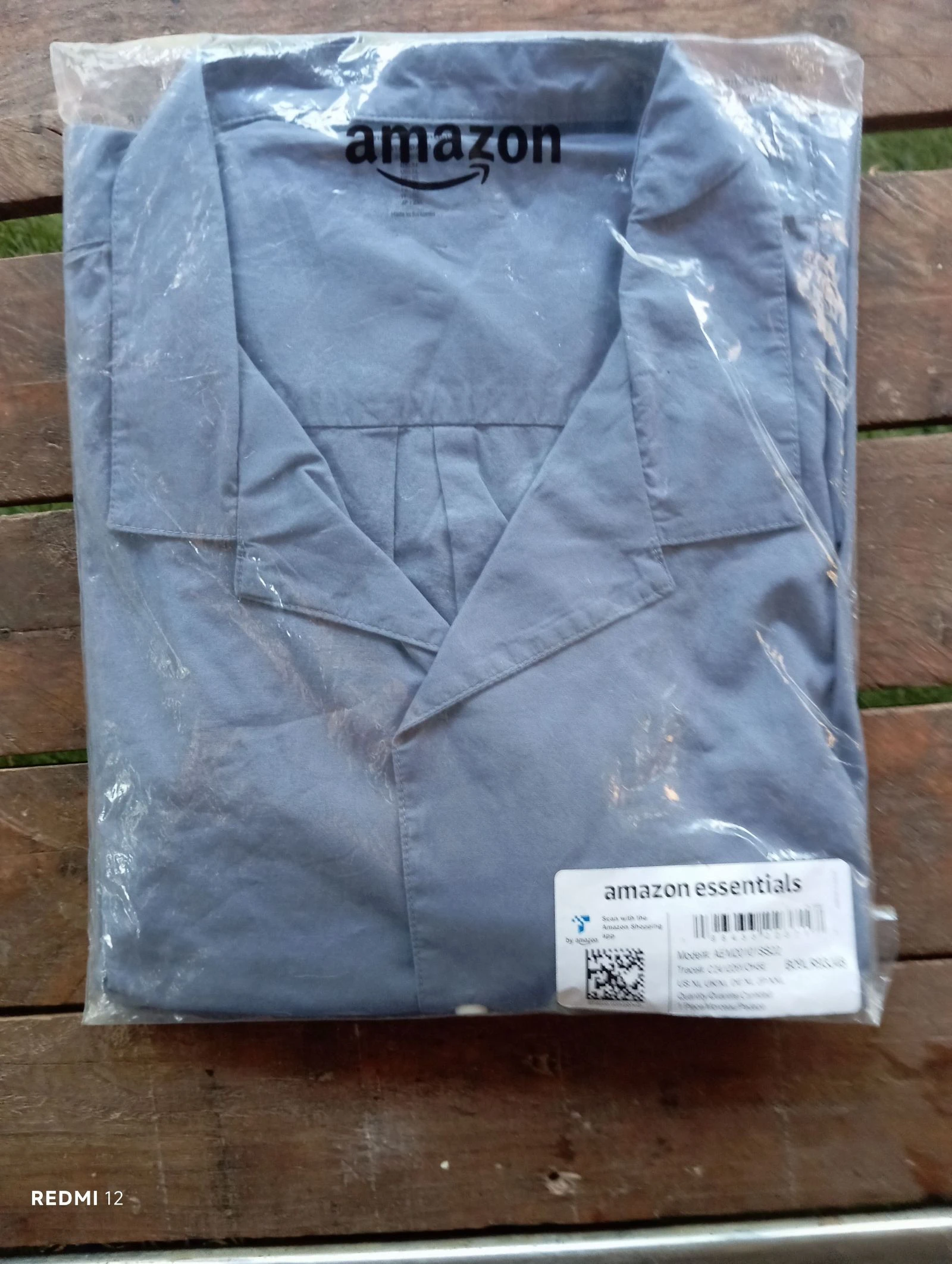 New casual greyish blue shirt – photo 3
